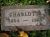 Charlotte Baker Hess - Headstone